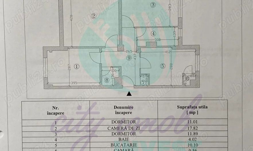3 camere decomandate, 2 bai, langa METROU TIMPURI NOI - Poză 11