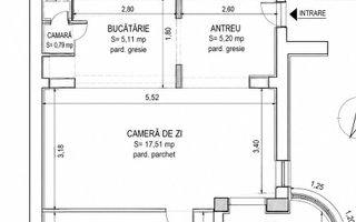 Apartament cu 2 camere ideal pentru investitie - Schiță 7