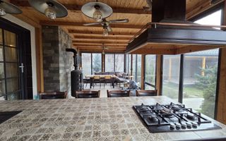 Casă unicat, stil american, 4 camere, garaj, teren 450 mp – Tunari - Poză 5