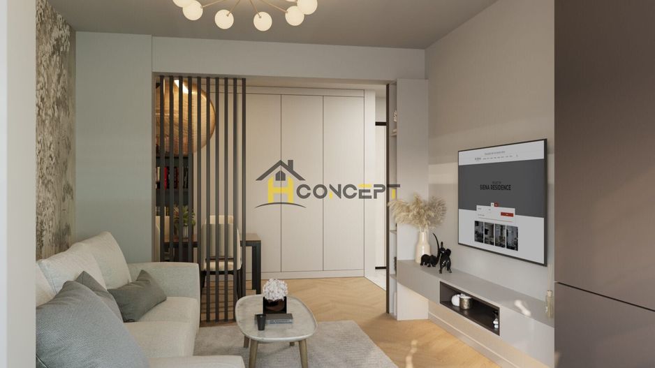 Apartament 2 camere, open space, Popesti Leordeni, comision 0% - Poză 3