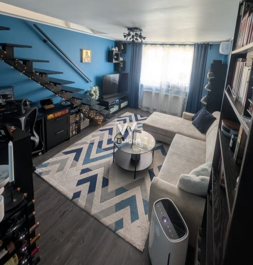 Apartament 3 camere, mansardă + balcon, complet utilat - Poză 2