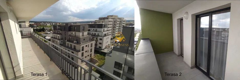 2 camere open space, Modern, Parcare, OMV, Calea Turzii, Europa - Poză 8