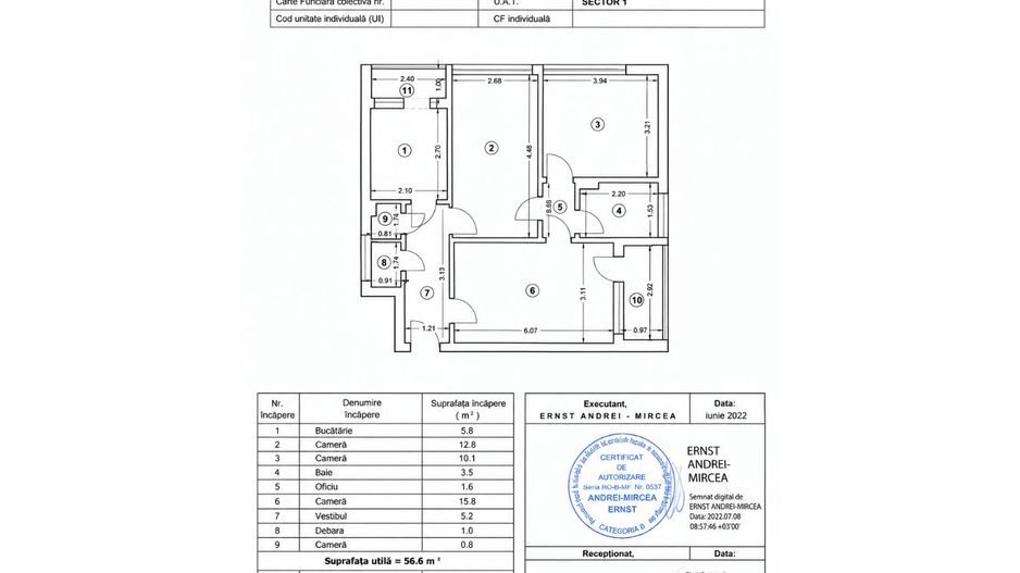 For Rent | Modern Apartment | Floreasca | Park View - Poză 8
