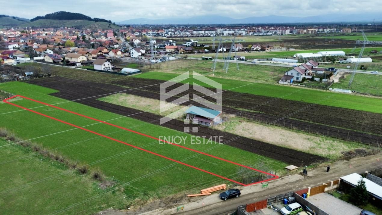 Teren agricol la cel mai mic preț - str. George Coșbuc din Sânpetru - Poză 4
