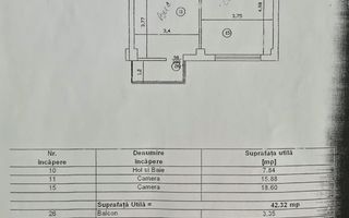 2c, Tatarasi-Metalurgie, etaj intermediar, lift, bloc 2007! - Poză 5