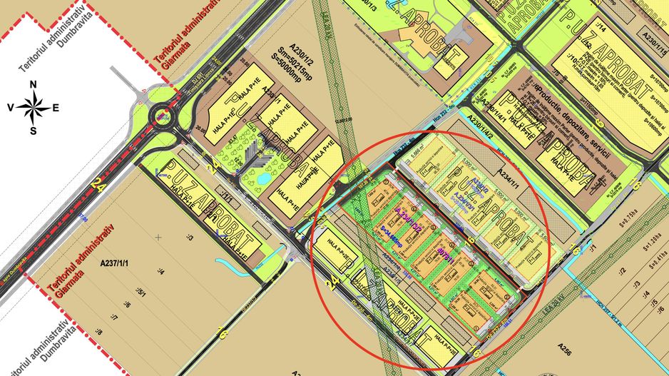 Teren ind 4.271 zona HAMILTON-HELLA_Giarmata - Poză 8