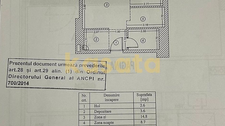 One Verdi Park | Apartament 2 camere | Floreasca/ Barbu Vacarescu - Schiță 11