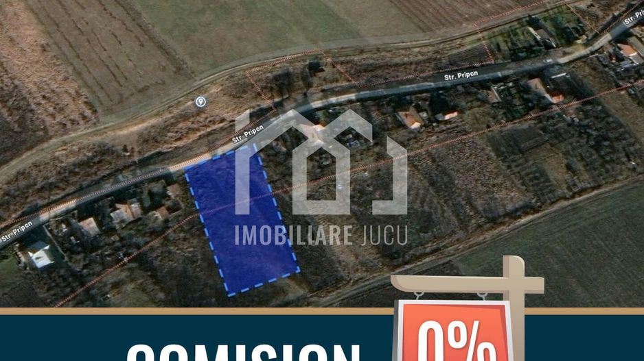 COMISION 0% Teren Intravilan Localitatea Gadalin 1650 mp - Poză 1