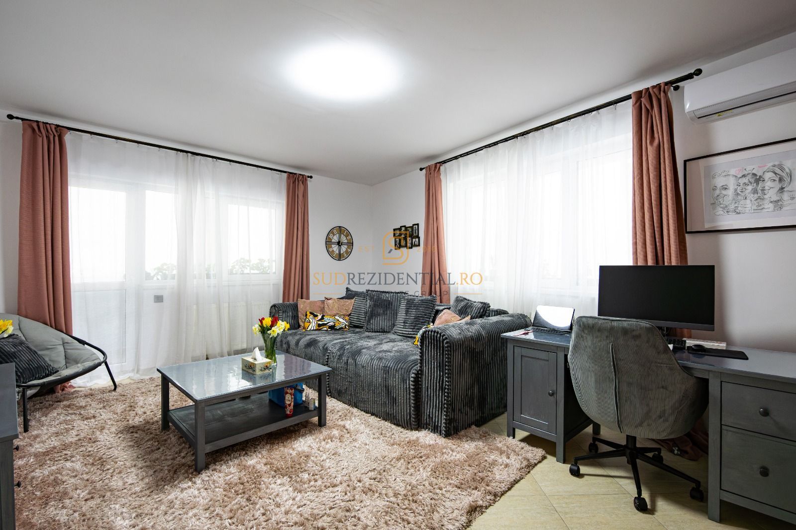 Apartament 3 camere de vanzare, 112 mp, mobilat complet, zona Berceni - Poză 2