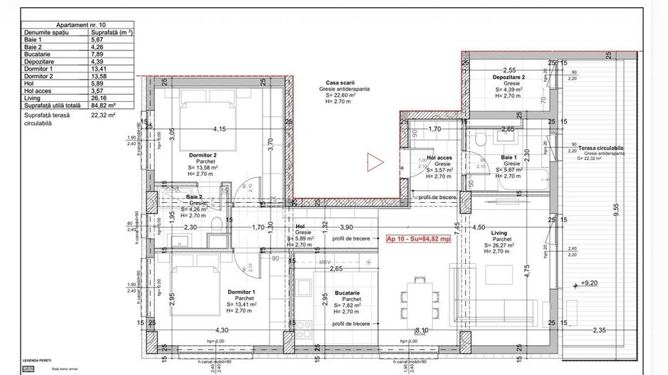 Soarelui – Braytim | Proiect Nou | Lift | Apartamente & S.A.D.-uri - Poză 10