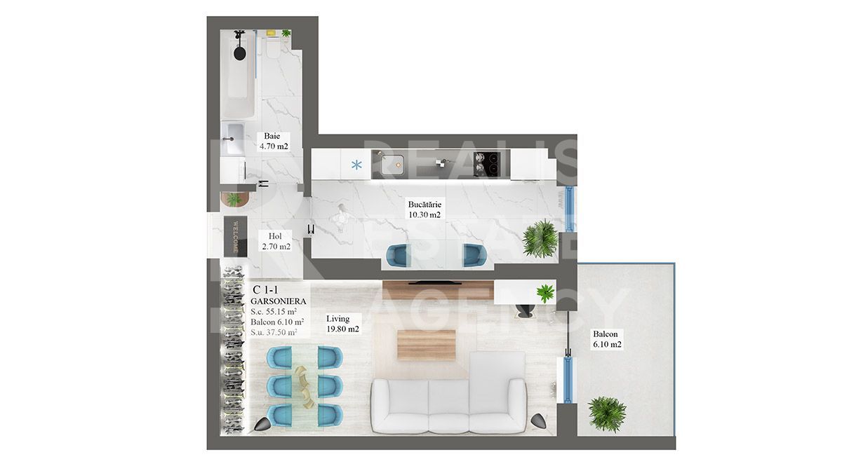 Vânzare, Garsonieră Premium,  București - Poză 8