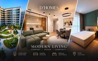 First Rental | Exclusive 2-Room Apartment | 52 sqm | Park View - Poză 1