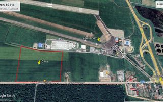 Teren lângă Aeroportul Internațional din Arad - Poză 1