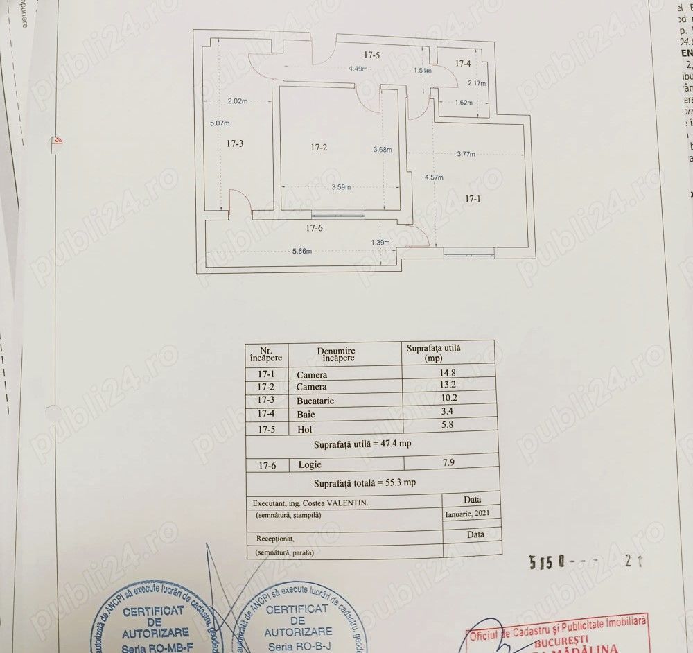Apartament 2 camere zona Theodor Pallady - Ozana - Poză 8
