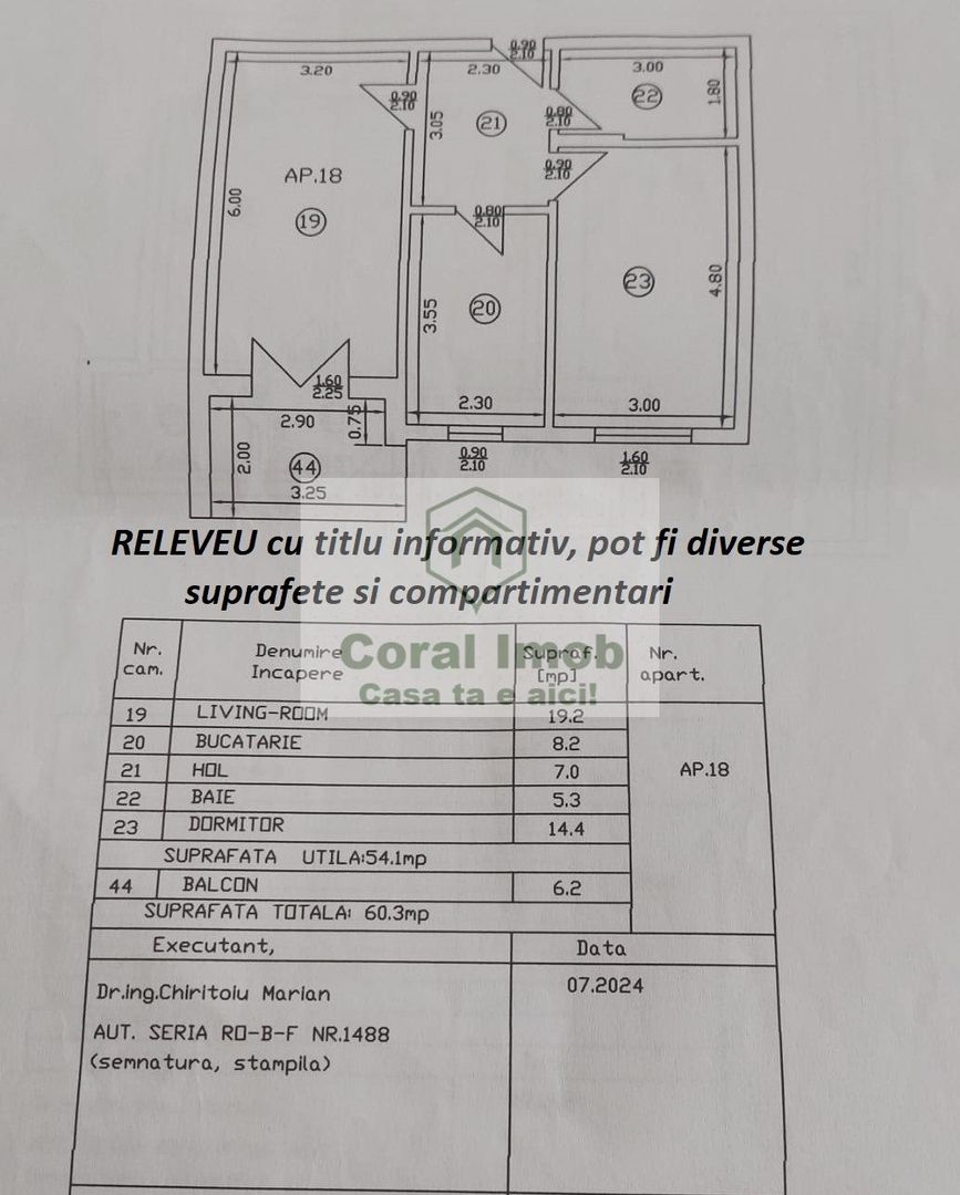 OFERTA doar luna Decembrie! 2camere, boxa, parcare, in Dobroesti! - Poză 3