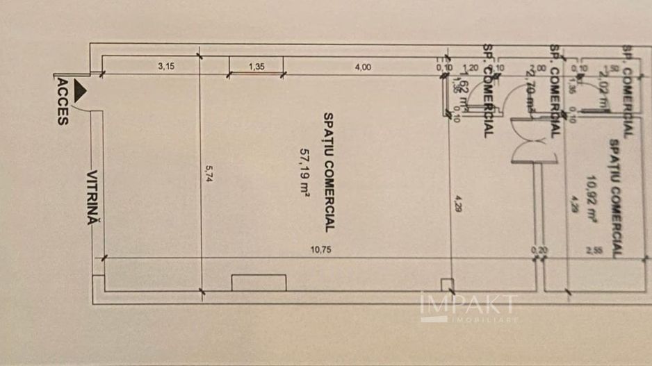 De inchiriat spatiu comercial cu vad zona Zorilor - Poză 2