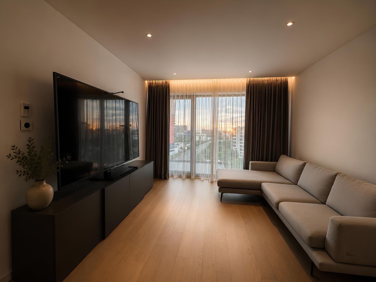 Apartament 3 camere cu terasă și vedere urbană | One Herăstrău Towers - Poză 8