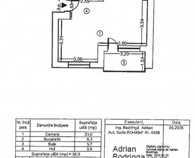 Studio de vânzare | High Garden East |Bloc 2026 | Baicului | Obor - Poză 6