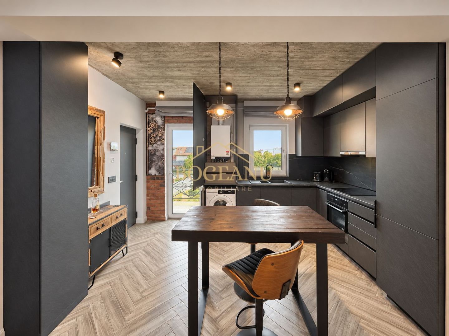 BG202-Apartament LUX 2 camere, mobilat,design industrial,parcare GIROC - Poză 7