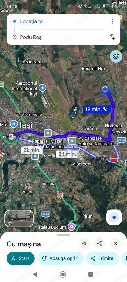 Teren Rusenii Vechi, com. Holboca - Poză 1