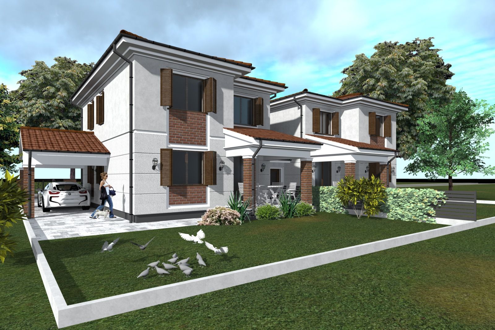 Duplex despartit prin garaj- Dumbravita - Poză 4