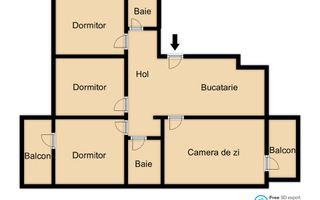 Apartament 4 camere, etaj 2, Zorilor - Poză 27