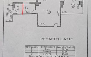 Apartament spectaculos cu doua camere, Delta Vacaresti, 178.000€ - Poză 9