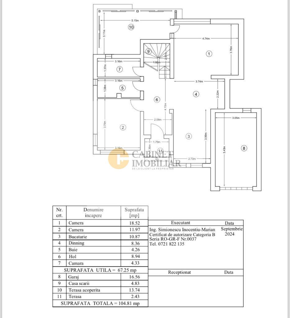 Pipera, Vila Premium 4-5 Camere, Renovată și Mobilată | Garaj + Terasa - Poză 16