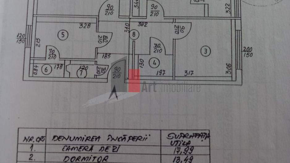 Vânzare apartament 3 camere - Poză 9