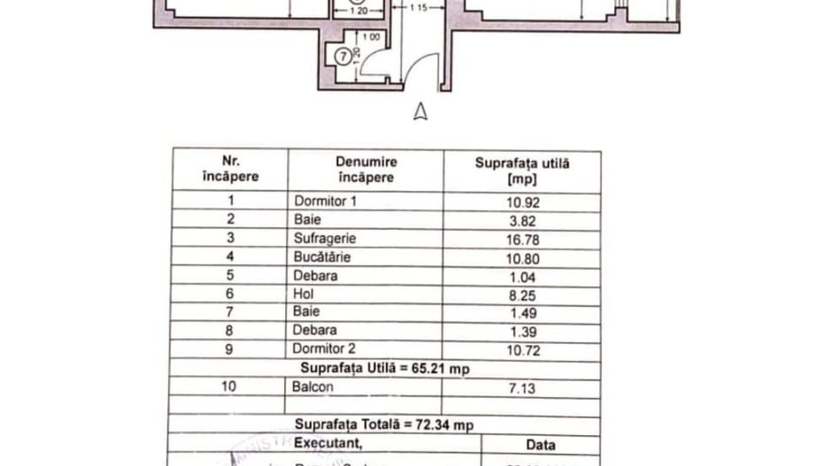 Apartament de vanzare 3 camere Gavana - 115 K - Poză 17