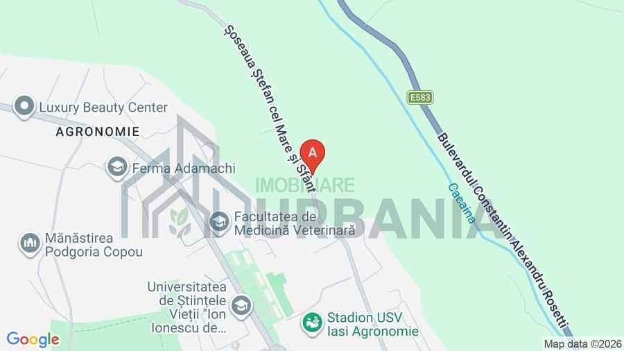Casă de vânzare în Copou, Iași, pe Șoseaua Ștefan cel Mare și Sfânt nr. 14 - Poză 1
