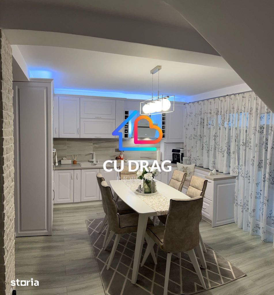 Cvadruplex modern, mobilat și utilat complet | Terasă 18 mp | 2 parcări - Poză 2