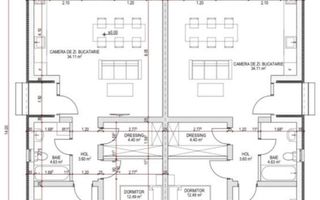 Duplex cu 3 camere in Mosnita Noua - Poză 6