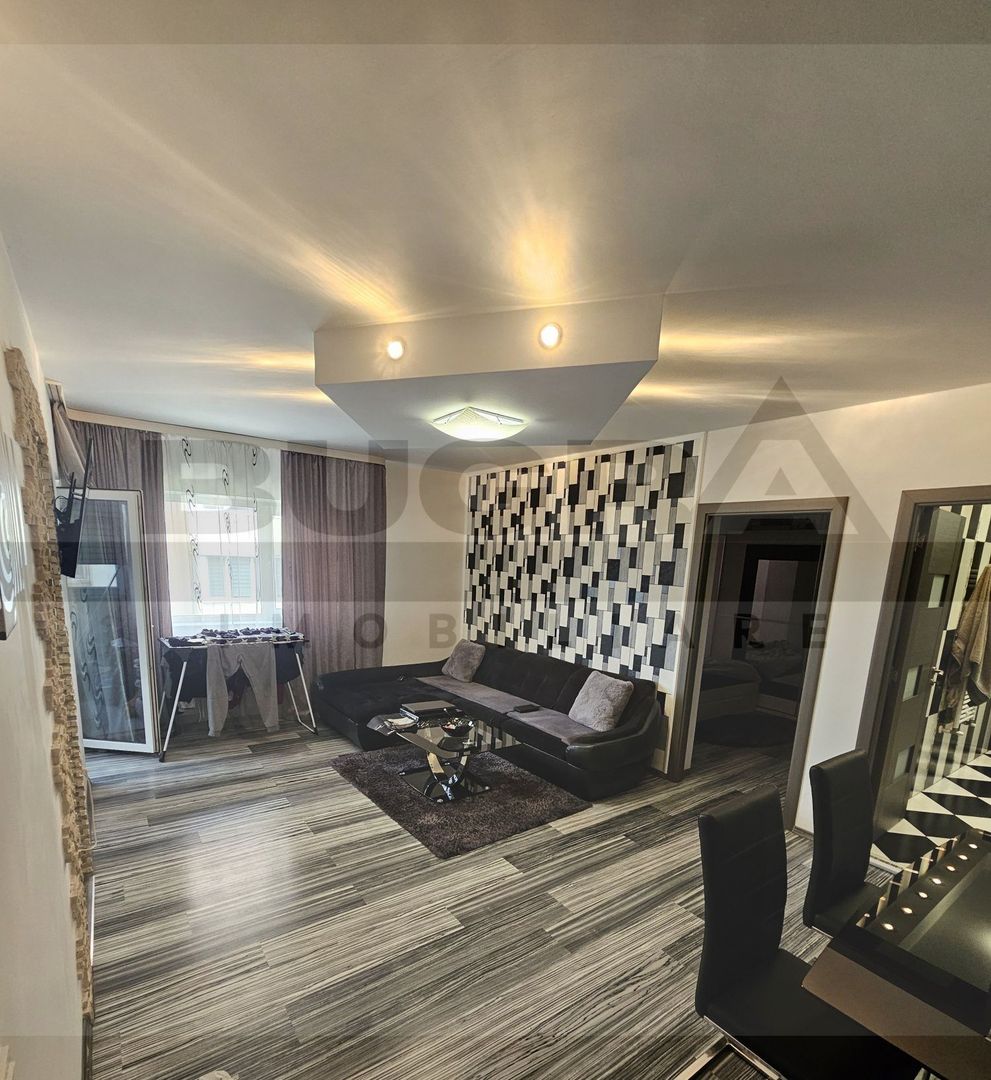 Apartament de 2 camere, modern, 50mp, parcare, zona Penny Apahida - Poză 1