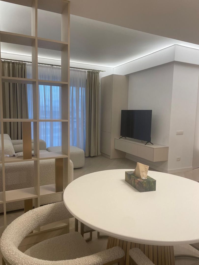 INCHIRIERE APARTAMENT TREI CAMERE MOBILAT UTILAT ZONA PIPERA CORTINA NORTH - Poză 6
