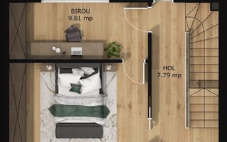 Vilă contemporană în construcție – livrare în 2025, situată în Pipera, Voluntari - Poză 7