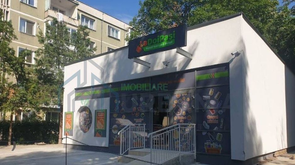 Spațiu comercial de vânzare în Cantemir, Iași – 188 mp, teren 304 mp, 4 locuri parcare, chiriaș stabil - Poză 2