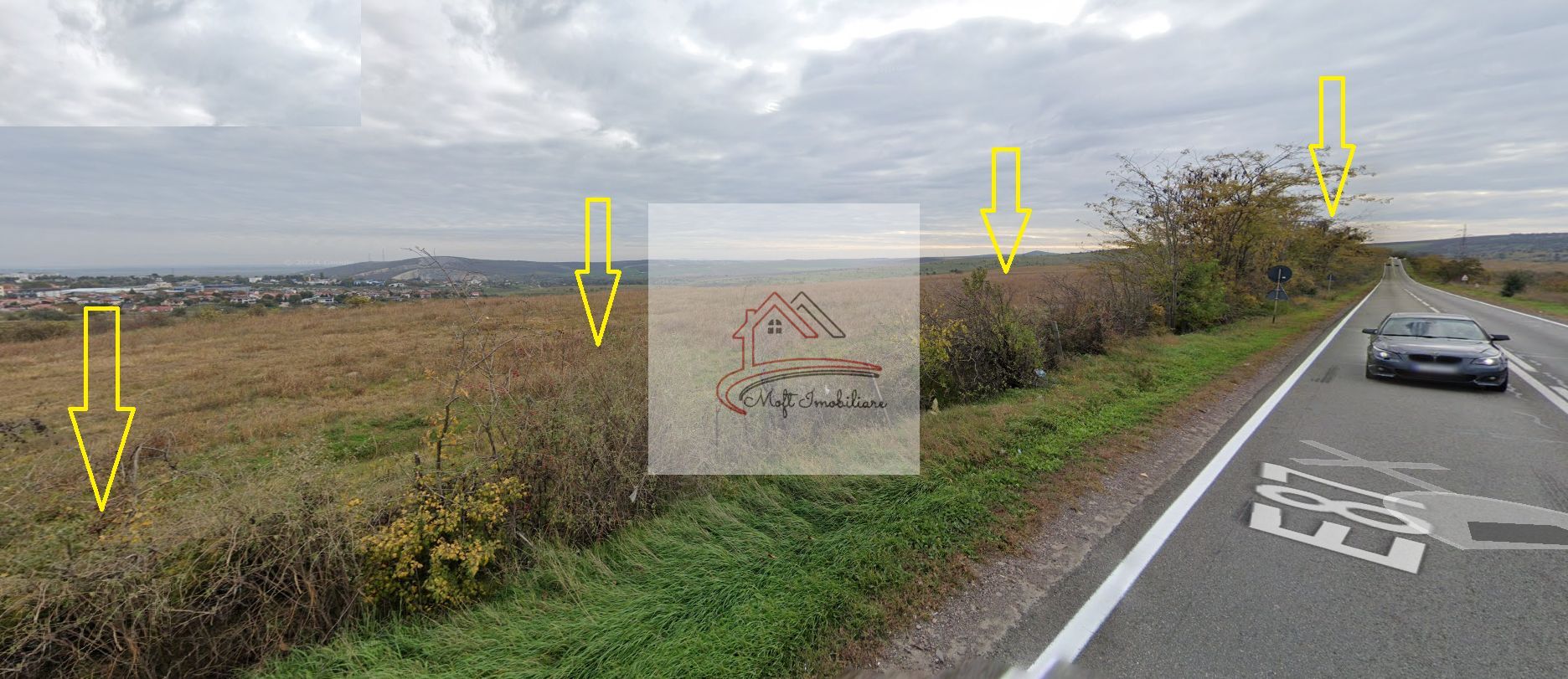 TEREN EXTRAVILAN LA INTRARE IN TULCEA ! 50 euro/mp - Poză 4