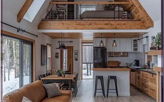 Cabana a Frame 4 camere 76 mp-teren-Colibita - Poză 6