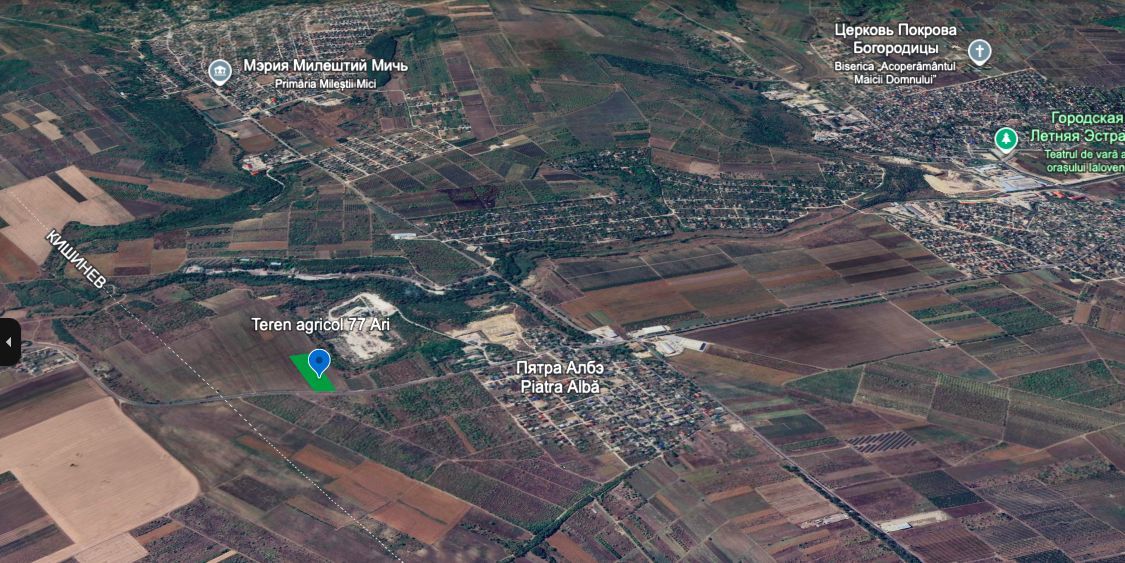 Teren agricol 77 ari, amplasat r-nul Ialoveni la traseul L 458 Piatra Albă-Brăila - Poză 3