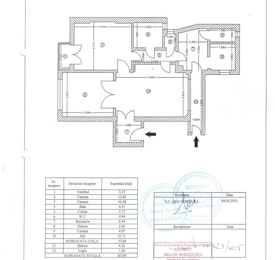 Apartament 3 camere Dorobanti M261 - Poză 4