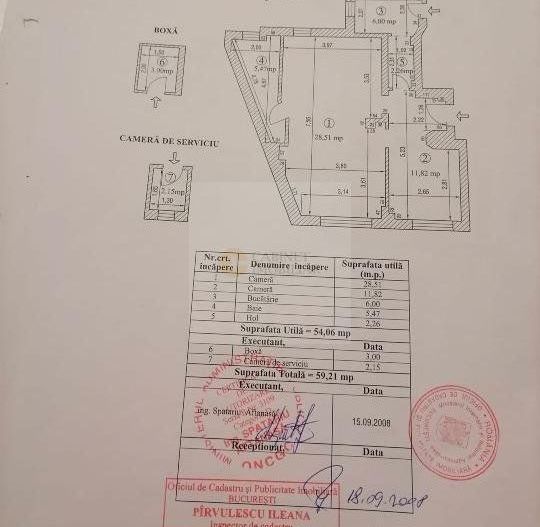 2 Camere - 55 MP | Renovat | Centrală Proprie | Ultracentral - Unirii - Schiță 16