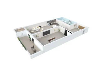 Apartament 2 camere- 43.63 mp -in Sibiu - Lacul lui Binder - Poză 12