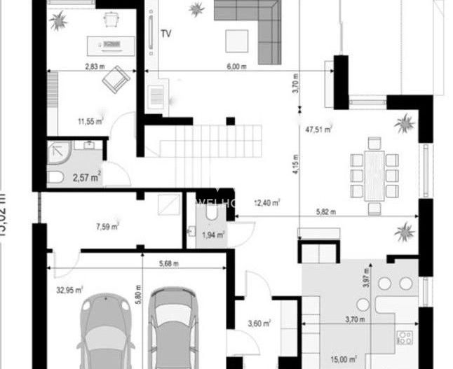 Casa Sibiu, Selimbar - 5 camere, 3 bai, garaj - - Poză 8