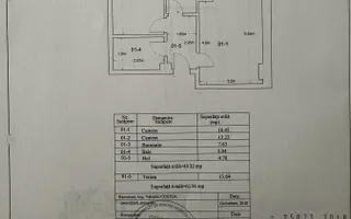 Metrou Mihai Bravu- Vitan - Apartament 2 camere 2018 - Schiță 25