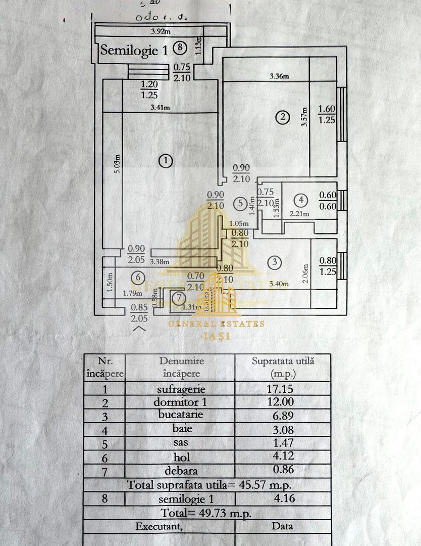 Vânzare apartament -Tătărași, Str. Vasile Lupu (Stația Flora) - Poză 17