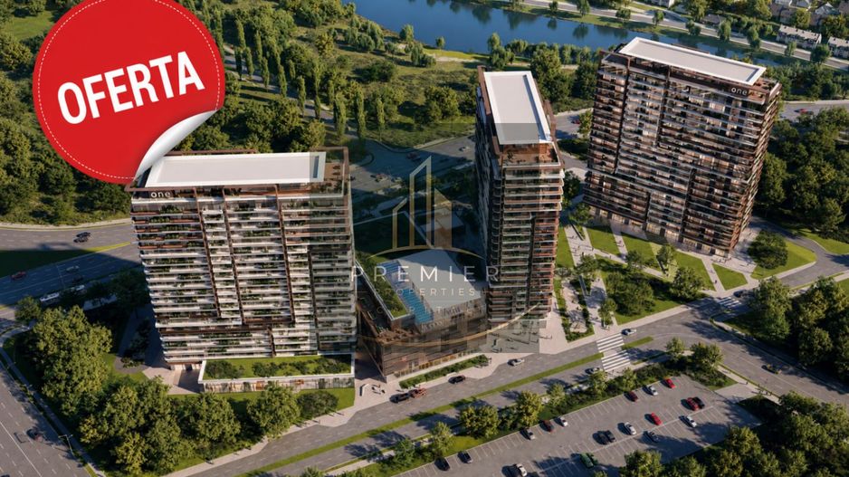 Apartament cu vedere panoramică superbă, etaj 14 – parcare  inclusă corp A - Poză 1