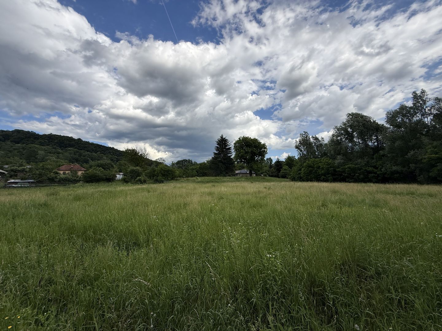 Teren plat-intravilan -3800 mp, cu pădurice și ieșire la râu! - Poză 14