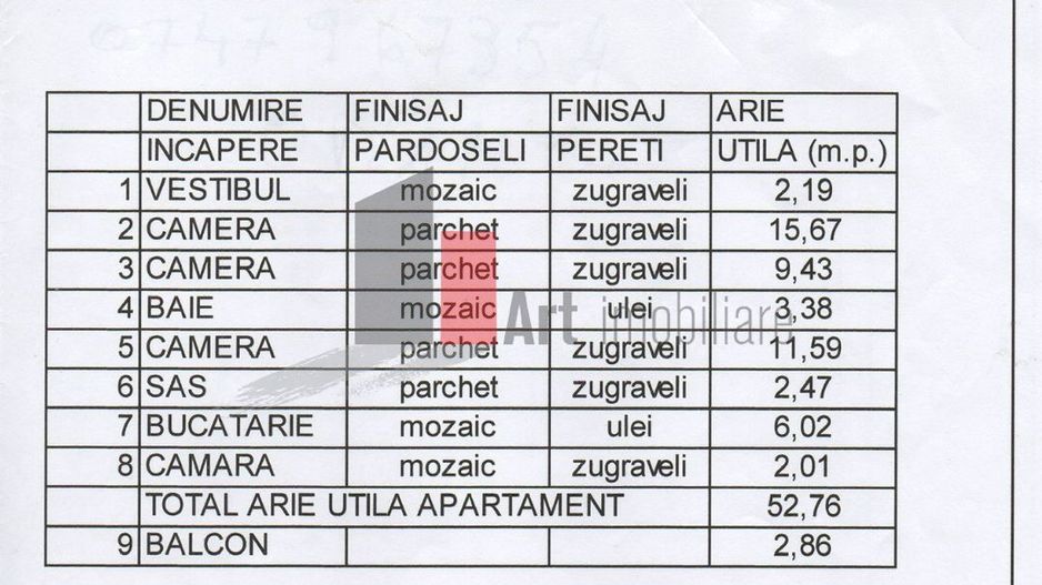 APARTAMENT DE 3 CAMERE    - VATRA LUMINOASA - Poză 12