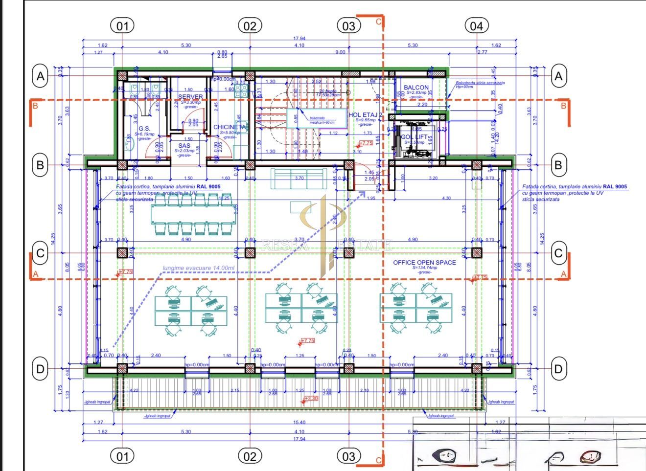 Teren cu autorizatie de constructie - 1.811 mp - Strada Principala - Poză 5